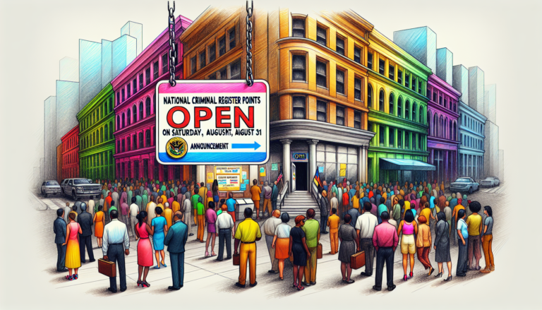 MS: Punkty Krajowego Rejestru Karnego otwarte w sobotę 31 sierpnia (komunikat)